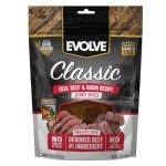 Evolve Classic Beef & Bison Recipe Jerky Bites Soft Dog Treats | 12 oz