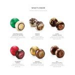 Godiva Chocolatier Holiday Truffle Flight - 12 Piece Limited Edition Assorted Gift Box – Gourmet Dark, Milk and White Chocolate Truffles for Chocolate Lovers