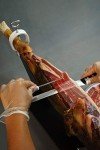 Acorn-Fed 100% Iberico Shoulder Ham Bone-in Ham by Covap (9-10 Lb Ham Holder+ Carver Knifeincluded)