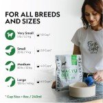 First Light Farms Freeze-Dried Wagyu Beef Dog Food | High Protein, Grain-Free Formula for All Breeds & Life Stages | 1.5 lb Bag | Certified Humane, 100% Grass-Fed