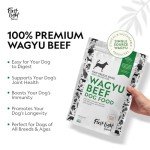 First Light Farms Freeze-Dried Wagyu Beef Dog Food | High Protein, Grain-Free Formula for All Breeds & Life Stages | 1.5 lb Bag | Certified Humane, 100% Grass-Fed