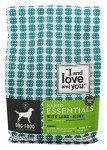 I and love and you Naked Essentials Dry Dog Food - Lamb + Bison - High Protein, Real Meat, No Fillers, Prebiotics + Probiotics, 4lb Bag