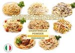 Organic Chanterelle Powder - 3.5 Oz.(100g) Natural Taste Booster for Mushroom Soups, Risotto, Roasted Potatoes, Grilled Steaks, Spaghetti, Pizza
