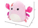 Squishmallows Original 5-Inch Cailey The Crab - Official Jazwares Little Plush - Collectible Soft & Squishy Mini Stuffed Animal Toy - Add to Your Squad - Gift for Kids, Girls & Boys