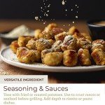 Fresh & Wild | Premium Truffle Parmesan Black Garlic Seasoning | Heighten Umami-Rich Foods, Toss with French Fries, Potatoes or Popcorn | 4 oz | Gourmet, Chef-Inspired Ingredients