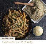 Fresh & Wild | Premium Truffle Parmesan Black Garlic Seasoning | Heighten Umami-Rich Foods, Toss with French Fries, Potatoes or Popcorn | 4 oz | Gourmet, Chef-Inspired Ingredients