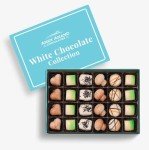 Andy Anand Luxury Belgian White Chocolate Truffles - Handmade Assorted Chocolate Flavors - Gourmet Collection Belgian Chocolate with Delectable Ganache - Chocolate Gift Box (24 Pcs)