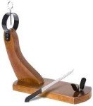 Serrano Ham Bone-In"Legado De Liedos-Altos De Iberia" by MONTE NEVADO | Ham Holder + Knife | 15 mo. | 14-17 Lbrs. | No Nitrates