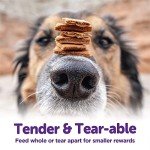 Wellness Rewarding Life Grain-Free Soft Dog Treats, Made in USA with Healthy Ingredients, Ideal for Training (Chicken & Venison Recipe, 6-Ounce Bag)