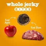 Fruitables Dog Treats – Whole Jerky Bites – Grilled Bison Dog Treats – Healthy Dog Treats – 5 Ounces