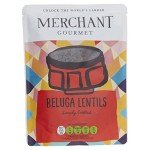 MERCHANT GOURMET Black Beluga Lentils, 250 GR