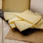 MANCHEGO CHEESE D.O.P 2 Pound Wheel + Serrano Ham 2oz by Fermin