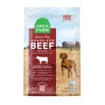 Open Farm Grain-Free Dry Dog Food with Ethically Sourced Ingredients, Non-GMO Veggies & Superfoods to Support Overall Health, Grass-Fed Wagyu Beef Recipe, 4lb Bag (64oz Bag)