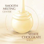 Lindt LINDOR White Chocolate Candy Truffles, White Chocolate with Smooth, Melting Truffle Center, 5.1 oz. Bag