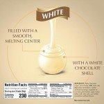 Lindt LINDOR White Chocolate Candy Truffles, White Chocolate with Smooth, Melting Truffle Center, 5.1 oz. Bag