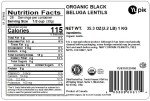 Yupik Organic Black Beluga Lentils, 2.2 lb, Non-GMO, Vegan, Gluten-Free, Kosher, Raw, Sugar-Free - Rich in Protein, Fiber & Iron, Perfect for Soups & Salads