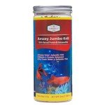 Amzey Freeze Jumbo Krill 3 oz, Dired Jumbo Shrimp Provide Essential Omega-3, Vitamin Enhancement. Super Food for Pets, Cat Food, Dog Food, Fresh and Salt Water Fish