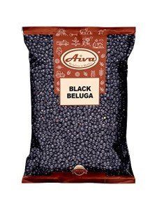 Aiva Black Beluga Lentils 4 LBS | Black Lentils