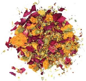 No Furries Delights Forage Mix,100% All Natural Botanical Herb Treat for Rabbit Hamster Guinea Pig Chinchilla Chicken Hermit Crab Gerbil Degu & Other Small Animals (All in One Forage Mix 30g)