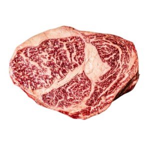 Australian Wagyu Ribeye Steak x 1 Pack of 14-16 oz - Australian Wagyu Quality and Exquisite taste Grass fed, grain finished, no added hormones