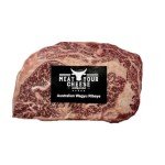Australian Wagyu Ribeye Steak x 1 Pack of 14-16 oz - Australian Wagyu Quality and Exquisite taste Grass fed, grain finished, no added hormones