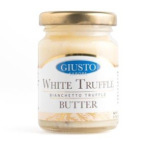 Giusto Sapore Italian White Truffle Butter 2.6oz - Premium Gourmet Butter - New and Imported from Italy, Family Owned