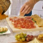 Monte Nevado Jamon Iberico Cebo Campo - Range Fed - Includes Ham Stand and Knife - Min. Weight 17lb, 32 Months Avg Curing Time - Jamon Iberico 100% Cebo de Campo - Great Family and Friends Gift