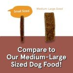 Real Meat Air Dried Dog Food w/Real Turkey & Venison - 5oz Bag of Grain-Free Real Meat Dog Food Sourced from Free-Range Turkey & Deer - Digestible, All-Natural, & High-Protein Turkey and Venison