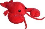 Mary Meyer Stuffed Animal Soft Toy, Lobbie Lobster, 10-Inches, Red , Black