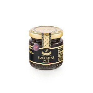 La Rustichella - Black Truffle Patè 3.17 oz (90 gr) - Kosher - 100% Made in Italy | Vegan, Gluten-Free, Cholesterol-Free