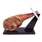 Fermin Iberico Shoulder (10-11 lbs) All natural, No Nitrites or Nitrites Added. Exclusive by Dao Gourmet Foods (Includes ham holder + Knife + Cover)