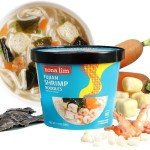 Nona Lim Flavorful Fujian Shrimp | Jumbo Instant Noodle Bowls | Deep, Rich Seafood Broth with Silky Flat Ramen Noodles, Tender Tofu and Cabbage | No Artificial Flavors, Less Sodium, Health-Conscious Cup Noodles | 6-Pack
