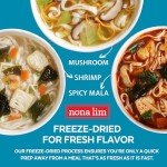 Nona Lim Flavorful Fujian Shrimp | Jumbo Instant Noodle Bowls | Deep, Rich Seafood Broth with Silky Flat Ramen Noodles, Tender Tofu and Cabbage | No Artificial Flavors, Less Sodium, Health-Conscious Cup Noodles | 6-Pack