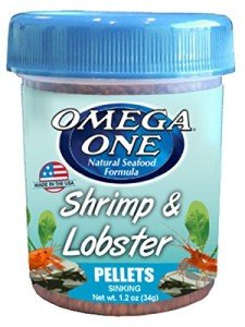 OMEGA One Shrimp & Lobster Pellet, 1.2oz, Yellow