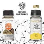 Sabatino Tartufi Truffle Zest Seasoning, Truffle & Cheese, The Original All Natural Gourmet Truffle Powder, Vegetarian Friendly, Black Truffle, Low Carb, 2.11 oz