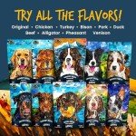 Wild Meadow Farms - Gibson's Prairie Bacon with Bison, Soft Jerky Dog Treats, Aromatic, and Grain-Free for Training and Rewarding Dogs of All Breeds and Ages - 3 Ounce Pouch