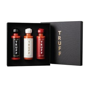 TRUFF Hot Sauce Variety Pack, Gourmet Hot Sauce Set of Original, Hotter and Limited White Edition, Unique Flavor Experiences with Truffle, 3-Bottle Bundle, 3ct 6oz bottles