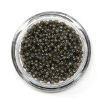 Royal Dark Beluga Hybrid Caviar - Huso/Baerii Sturgeon Roe - Giaveri Italian (1 ounce (28 grams))