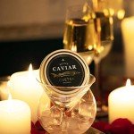 OVERNIGHT GUARANTEED, BESTER Premium Russian Osetra Sturgeon Black Caviar - (3.50 oz (100g)) - Malossol Ossetra Black Roe - Premium Quality, Traditional Style, imported