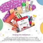 Beef Jerky Gift Baskets for Men - Healthy & Exotic Jerky Variety Pack w Meat Snacks, Pork Rinds, Venison, Chicken, Pork & Beef Sticks - Unique Dad Birthday Gifts, Great Gifts For Men Who Want Nothing
