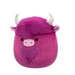Squishmallows Original 12-Inch Dave Plum Bison - Official Jazwares Plush (Medium-Sized)