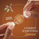 Lindt LINDOR Holiday Snickerdoodle White Chocolate Candy Truffles with Smooth, Melting Truffle Center, 8.5 oz. Bag