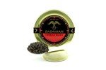 GUARANTEED OVERNIGHT! C&C Gourmet Caviar Gift Basket - 1oz Siberian Osetra - 2oz Fresh French Trout *FREE 2 Mother of Pearl Spoons*