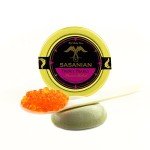 GUARANTEED OVERNIGHT! C&C Gourmet Caviar Gift Basket - 1oz Siberian Osetra - 2oz Fresh French Trout *FREE 2 Mother of Pearl Spoons*