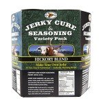 Hi Mountain Jerky Seasoning and Cure Kit | VARIETY PACK #1 | Flavors: Original, Mesquite, Hickory, Cracked Pepper N’ Garlic, & Cajun | Make Beef Jerky at Home | Beef, Deer, Elk & Venison