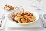 Amazon Fresh, Wild Caught Gulf Jumbo Raw Shrimp, Shell On, Tail On, 12 Oz (Frozen)