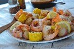 Amazon Fresh, Wild Caught Gulf Jumbo Raw Shrimp, Shell On, Tail On, 12 Oz (Frozen)
