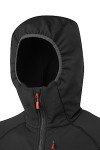 Rab Men's Superflux Hoody Lightweight Fleece Jacket for Hiking & Climbing - Black/Beluga - XX-Large