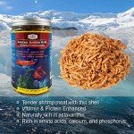 Amzey Freeze Jumbo Krill 2 oz(57 Grams) Jar, Dired Jumbo Shrimp Provide Essential Omega-3, Vitamin Enhancement. Super Food for Pets, Cat Food, Dog Food, Fresh and Salt Water Fish