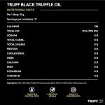 TRUFF Black Truffle Oil - Black Truffle Infused Olive Oil - Gourmet Dressing, Seasoning, Marinade, or Drizzle, Non-GMO, Gluten-Free, 5.6 fl.oz